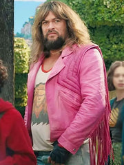 A Minecraft 2025 Jason Momoa Pink Jacket