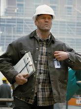 A Working Man 2025 Jason Statham Grey Jacket