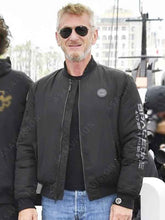 Asphalt City 2024 Gene Rutkovsky Black Bomber Jacket