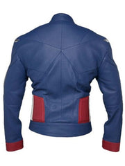 Avengers Endgame Captain America Blue Costume Jacket