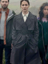 Bodkin Dove Black Trench Coat