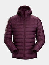 Burgundy Puffer Jacket For Men