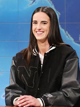 Caitlin Clark SNL Varsity Jacket