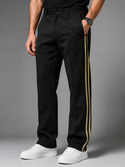 Callen Black Striped Pants