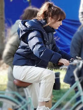 Cat Person Movie Margot Puffer Hooded Jacket