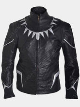 Chadwick Boseman Black Panther Leather Jacket