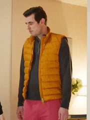 Bad Sisters Season 1 John Paul Yellow Puffer Vest