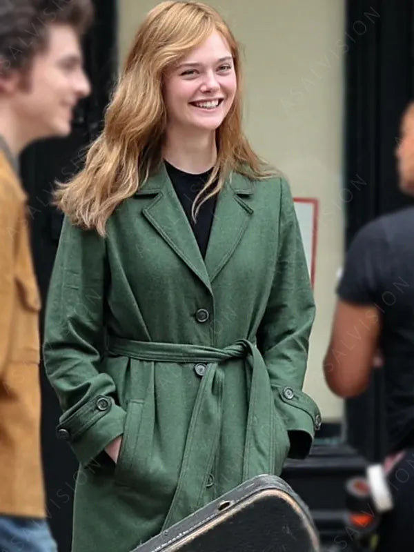 A Complete Unknown Sylvie Russo Green Trench Coat