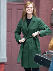 A Complete Unknown Sylvie Russo Green Trench Coat