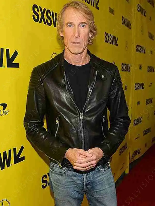 A Quiet Place Event Michael Bay Leather Jacket