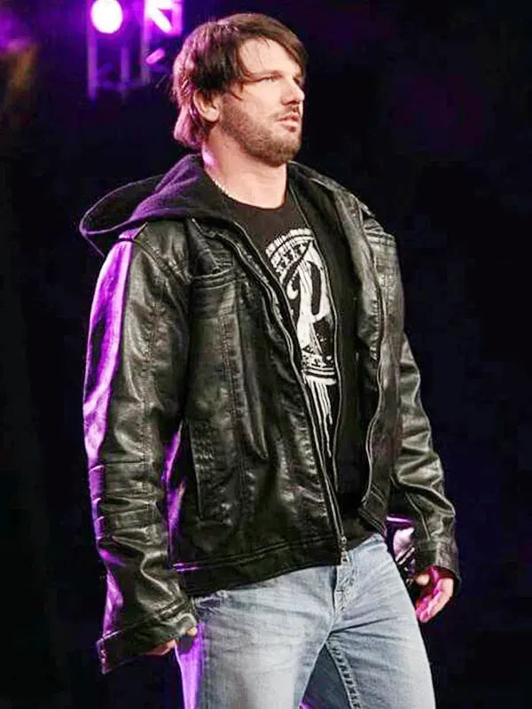 AJ Styles Leather Jacket