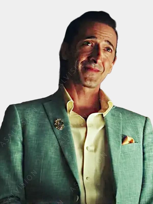 Adrien Brody Poker Face 2023 Blazer