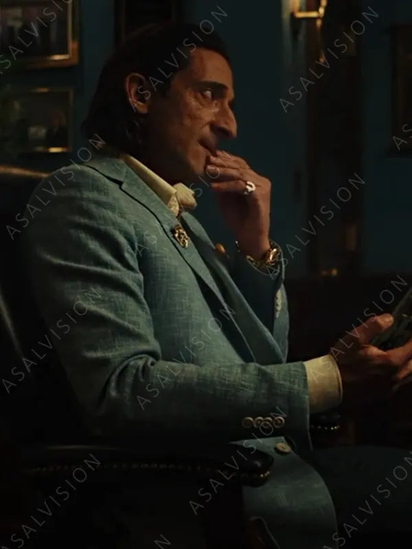 Adrien Brody Poker Face 2023 Blazer