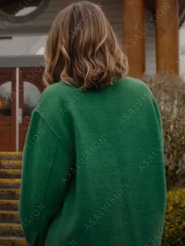An Easter Bloom 2024 Aimee Teegarden Green Jacket