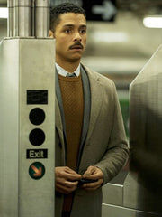 Alan Zaveri Russian Doll Grey Coat