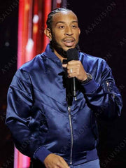 2024 iHeartRadio Music Awards Ludacris Blue Bomber Jacket
