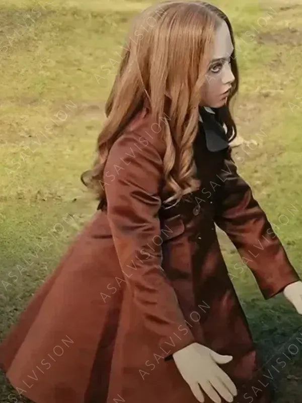 Amie Donald M3GAN 2023 Brown Coat