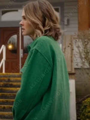 An Easter Bloom 2024 Aimee Teegarden Green Jacket