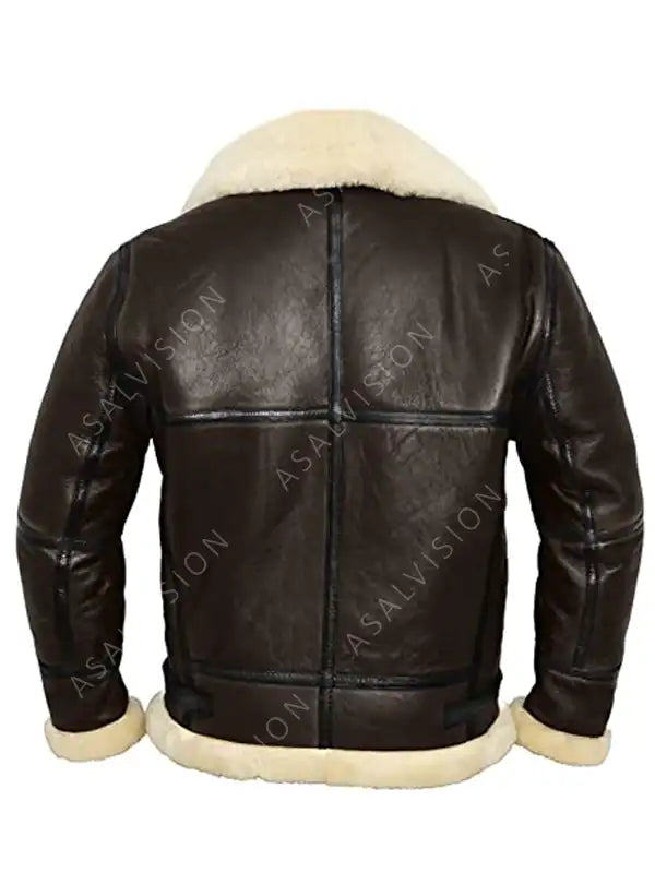 Anthony Shearling Leather Jacket