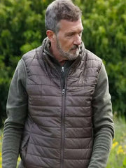 Antonio Banderas Cult Killer 2024 Puffer Vest