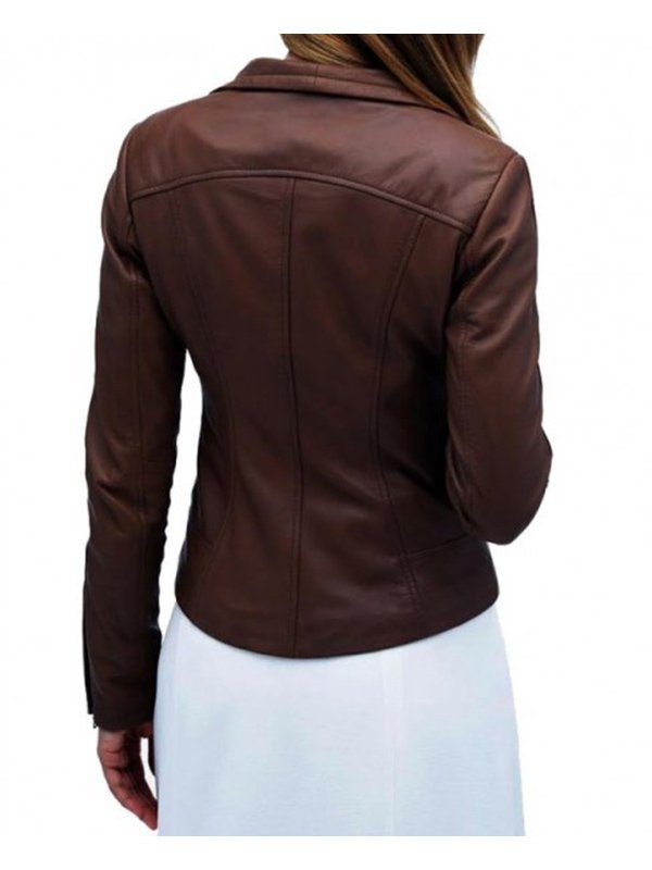 Audrey Marie Anderson Arrow Brown Jacket