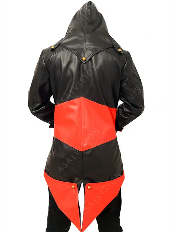 Black And Red Assassins Creed Jacket