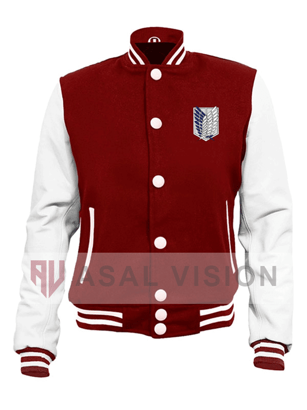 Attack On Titan Survey Corps Varsity Jacket