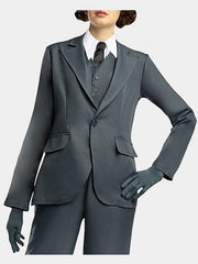 Aunt Polly Peaky Blinders Grey Blazer