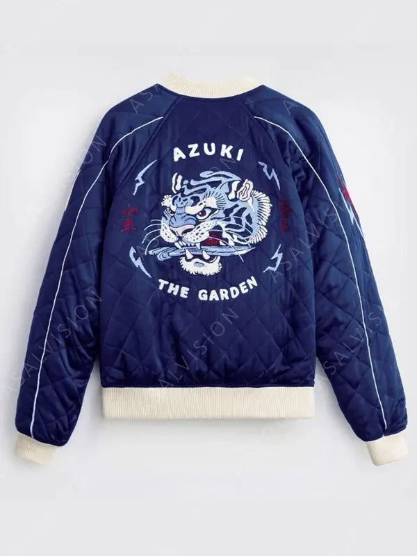Azuki Twin Tigers The Garden Quilted Jacket