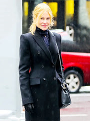 Babygirl 2024 Nicole Kidman Black Trench Coat