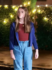 Bea IF 2024 Cailey Fleming Blue Hoodie