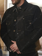 Big Sky Season 3 Beau Arlen Black Cotton Jacket