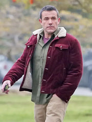 Ben Affleck The Accountant 2 Maroon Jacket
