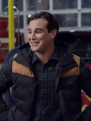 Chicago Fire Season 12 Blake Gallo Puffer Jacket