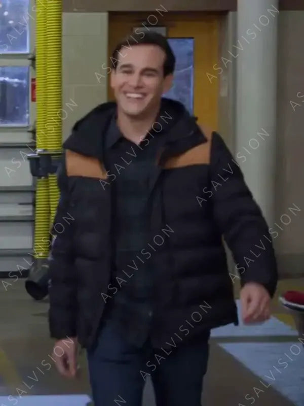 Chicago Fire Season 12 Blake Gallo Puffer Jacket