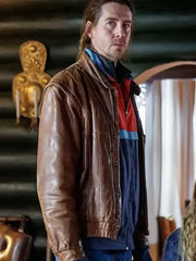 Blindspår Magnus Lyng Brown Leather Jacket