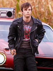 Brave the Dark 2025 Nathan Williams Black Leather Jacket