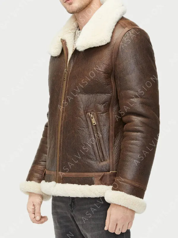 Alex Shearling Leather Jacket