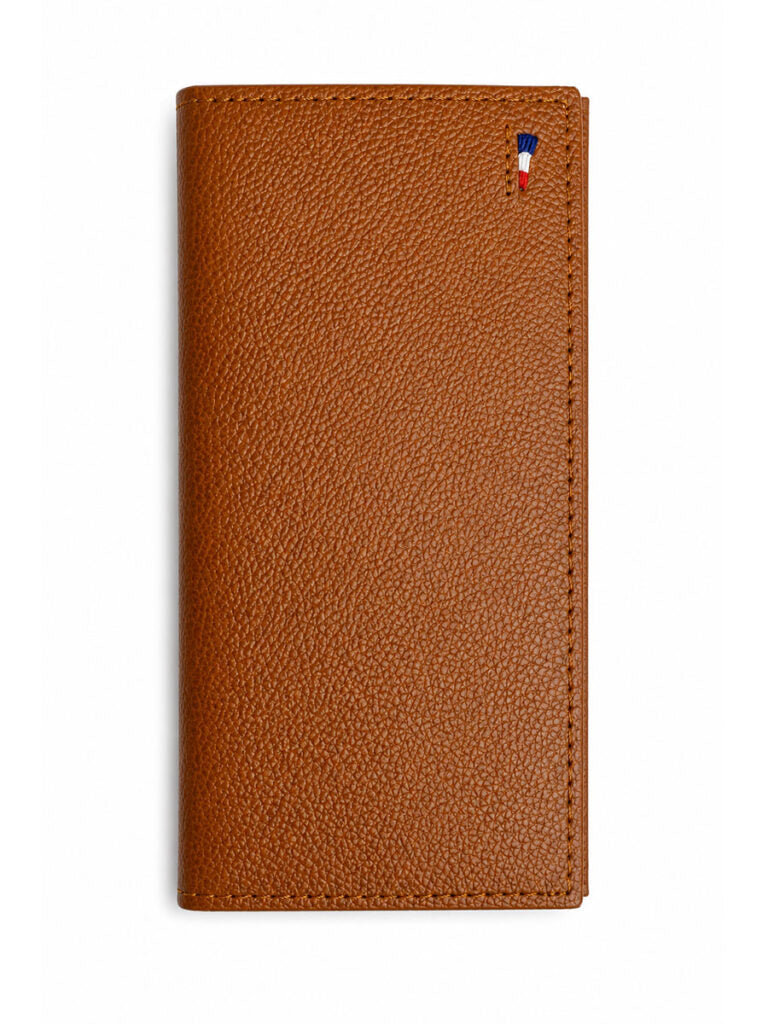 Bulk Brown Long Cow Leather Wallet (50 Pcs)