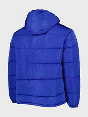 Buffalo Bills Blue Puffer Jacket