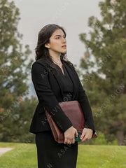 Clara Brewer Yellowstone Season 5 Black Blazer