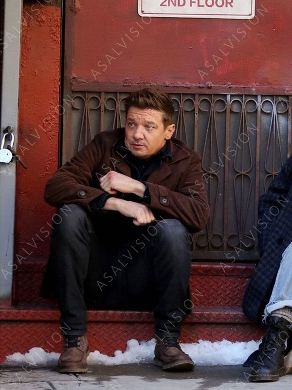 Clint Barton Hawkeye Corduroy Brown Jacket