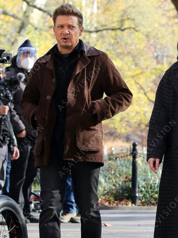 Clint Barton Hawkeye Corduroy Brown Jacket