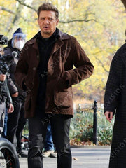Clint Barton Hawkeye Corduroy Brown Jacket