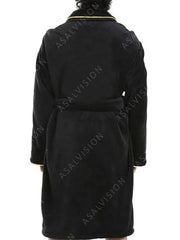 Cobra Kai Karate Kid Black And Yellow Bathrobe