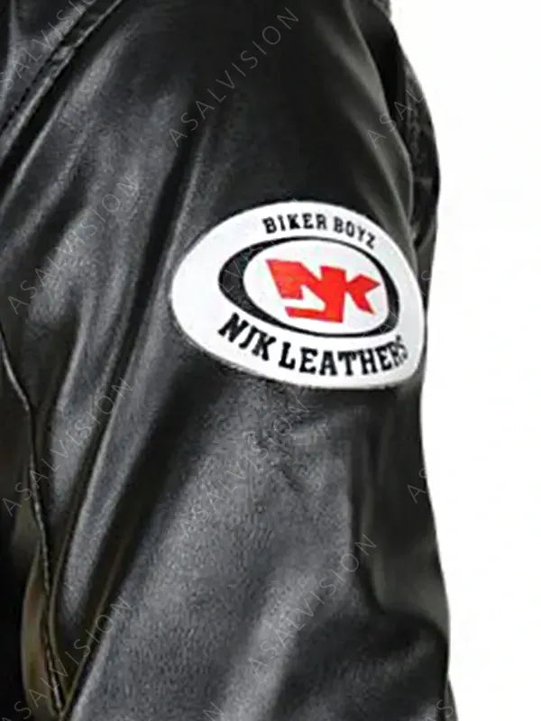 Black And Yellow Derek Luke Biker Boyz Jacket