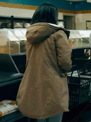 A Stranger's Child Donna Fendyr Sherpa Lined Brown Coat