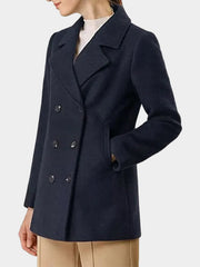 Avenra Navy Blue Peacoat
