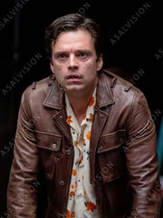 A Different Man Edward Brown Leather Jacket