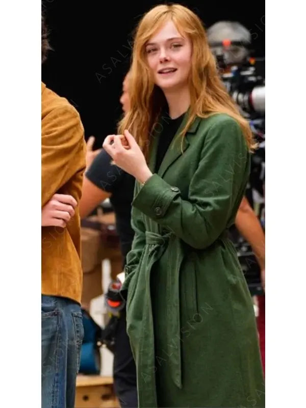 A Complete Unknown Sylvie Russo Green Trench Coat